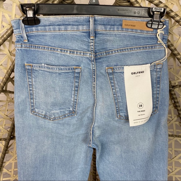 DROPPED💖GRLFRND Reed High-Rise Slim-Leg Jeans - Picture 7 of 8